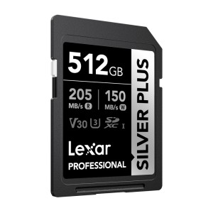 Karta pamięci Lexar Professional SILVER PLUS SDXC 512GB