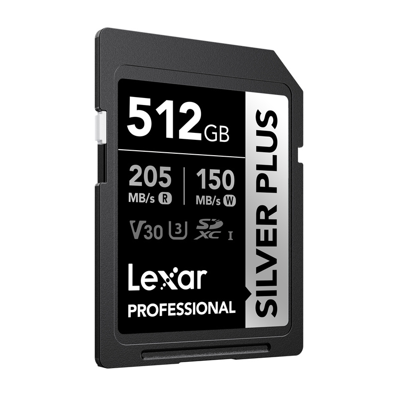 Karta pamięci Lexar Professional SILVER PLUS SDXC 512GB