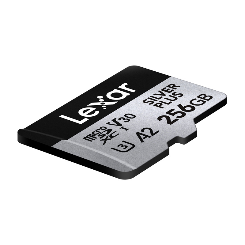 Karta pamięci Lexar High-Performance Silver Plus microSDXC 256GB + adapter
