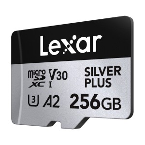 Karta pamięci Lexar High-Performance Silver Plus microSDXC 256GB + adapter