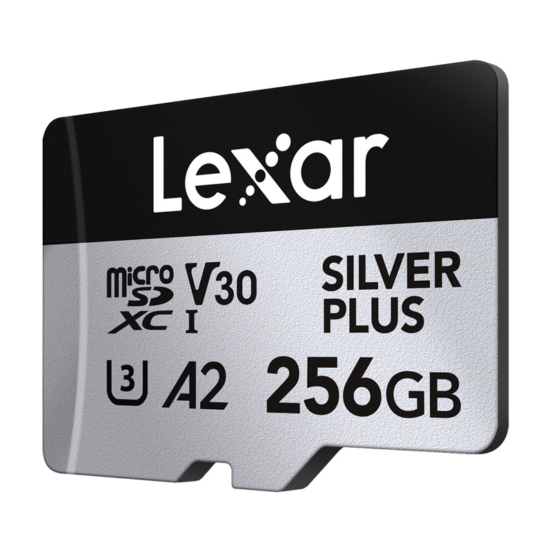 Karta pamięci Lexar High-Performance Silver Plus microSDXC 256GB + adapter