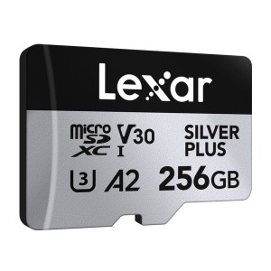 Karta pamięci Lexar High-Performance Silver Plus microSDXC 256GB + adapter