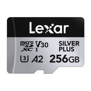 Karta pamięci Lexar High-Performance Silver Plus microSDXC 256GB + adapter