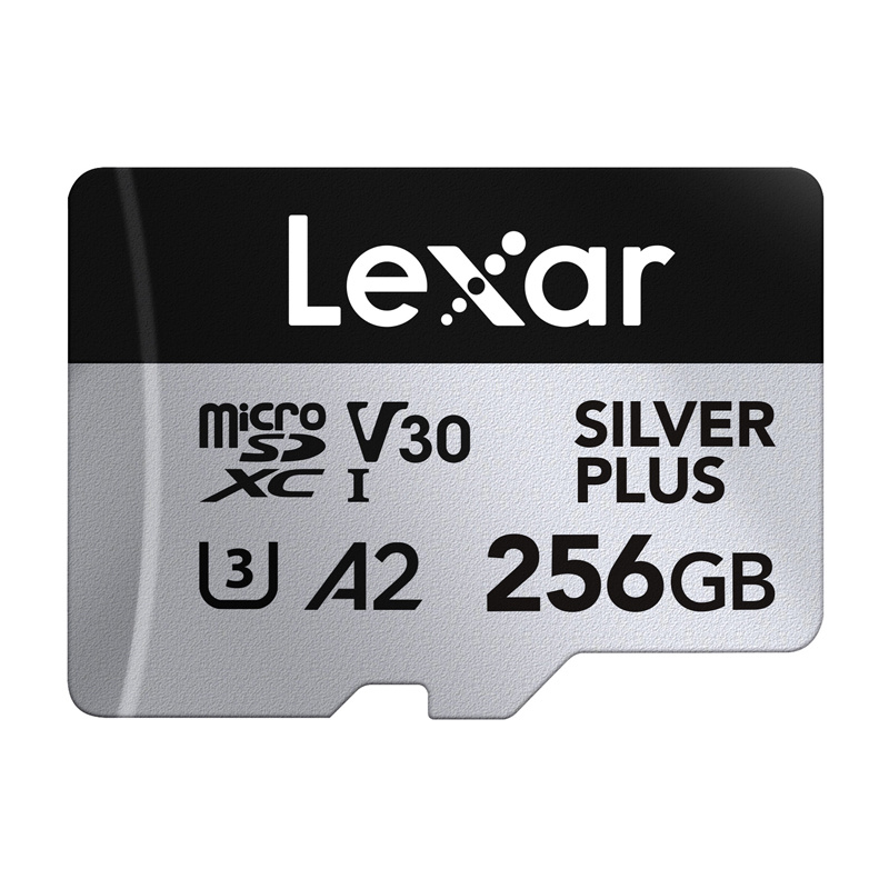 Karta pamięci Lexar High-Performance Silver Plus microSDXC 256GB + adapter