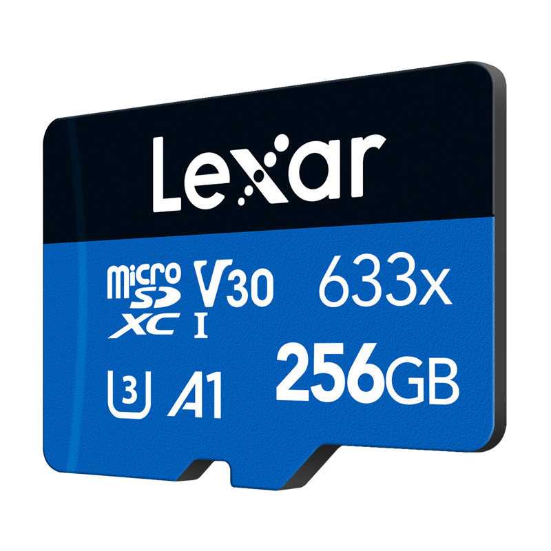 Karta pamięci Lexar High-Performance 633x microSDXC 256GB + adapter SD