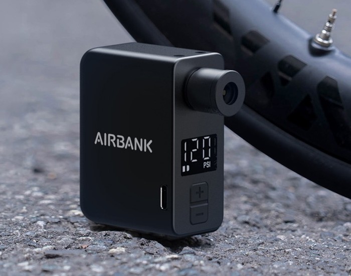 Mini pompka rowerowa Cycplus AS1 PRO POCKET PRO AIRBANK.jpg