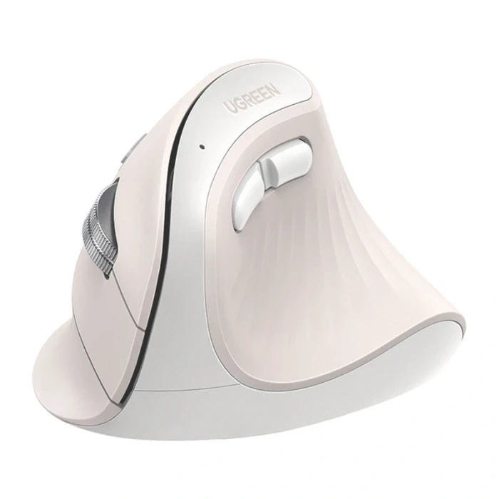Mysz pionowa UGREEN MU008MINI BT 2.4G (biała)