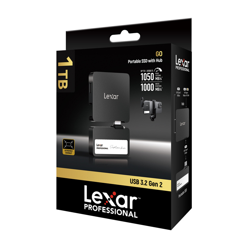 Przenośny dysk SSD Lexar Professional SL400 1TB + Hub