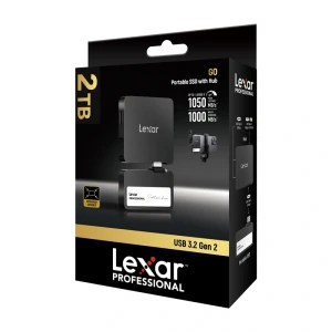 Przenośny dysk SSD Lexar Professional SL400 2TB + Hub