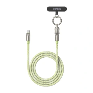 Kabel UGREEN L508 USB-C 1.2m 60W (zielony)