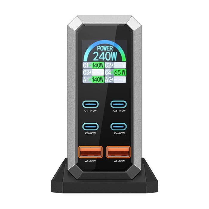 Ładowarka sieciowa BLITZWOLF BW-S31 240W 4xUSB-C+2xUSB-A
