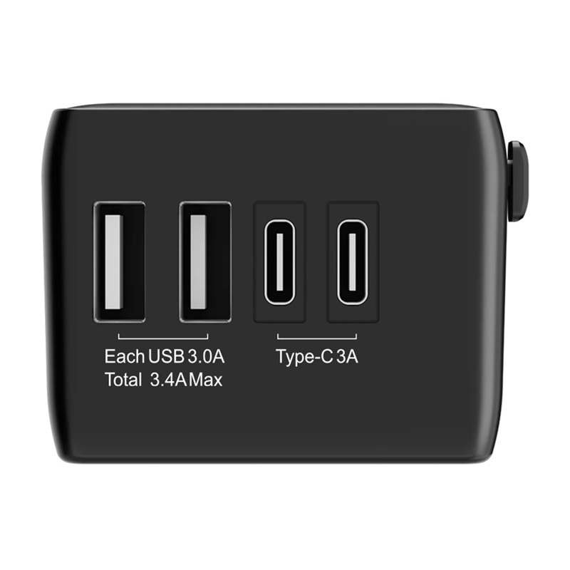Adapter podróżny BLITZWOLF BW-TA1 4w1 2xUSB-A USB-C PD 20W