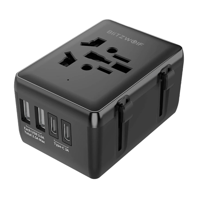 Adapter podróżny BLITZWOLF BW-TA1 4w1 2xUSB-A USB-C PD 20W