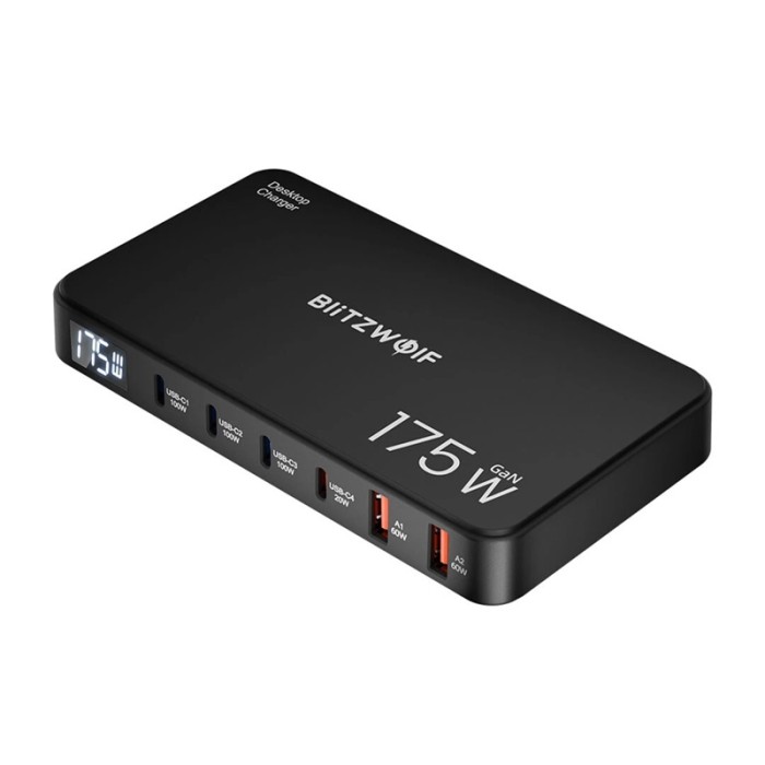 Stacja ładująca BLITZWOLF BW-S30 0 gniazd 175W 6w1
