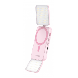 Lampa LED Ulanzi GL01 - WB (2700 K - 6500 K) - różowa