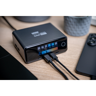 Ładowarka sieciowa Newell GaN 240 W TFT - EU