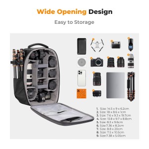 Plecak fotograficzny K&amp;F Concept Nature Wander 22 l - czarny_08_HD.jpg