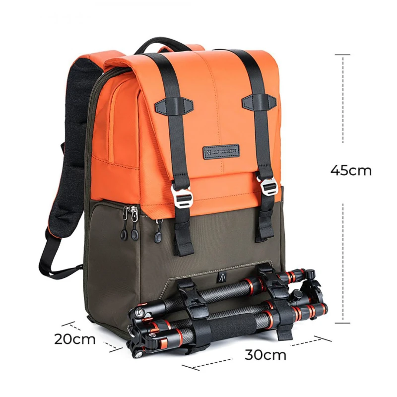 Plecak fotograficzny K&amp;F Concept Urban Wander 20 l - pomarańczowy_03_HD.jpg