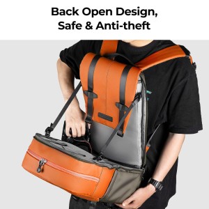 Plecak fotograficzny K&amp;F Concept Urban Wander 20 l - pomarańczowy_06_HD.jpg