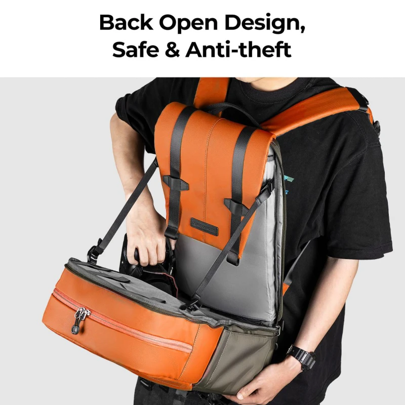 Plecak fotograficzny K&amp;F Concept Urban Wander 20 l - pomarańczowy_06_HD.jpg
