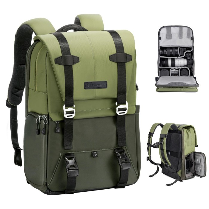 Plecak fotograficzny K&amp;F Concept Urban Wander 20 l - zielony_02_HD.jpg