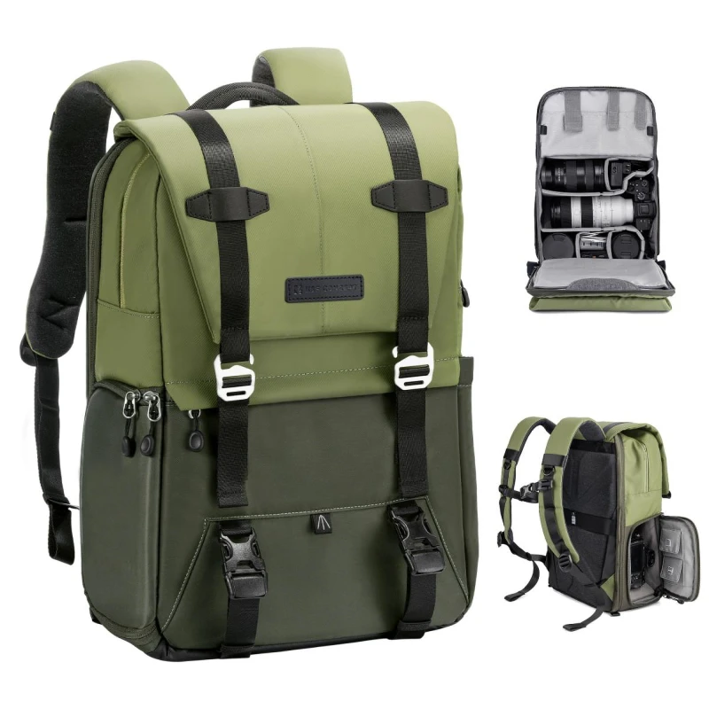 Plecak fotograficzny K&amp;F Concept Urban Wander 20 l - zielony_02_HD.jpg