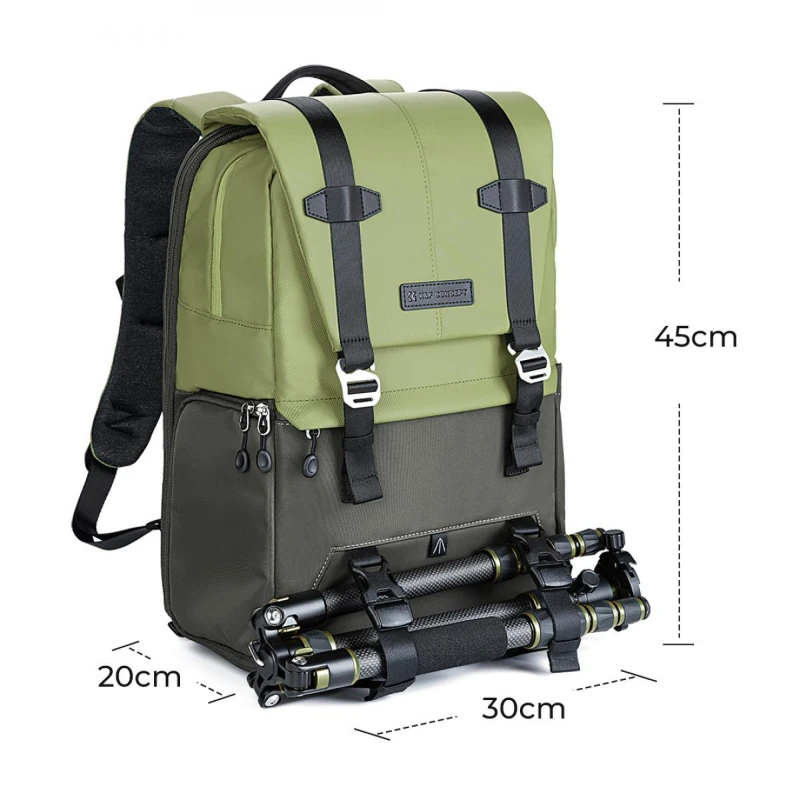Plecak fotograficzny K&amp;F Concept Urban Wander 20 l - zielony_03_HD.jpg