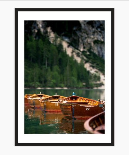 ŁODZIE NA JEZIORZE LAGO DI BRAIES.jpg