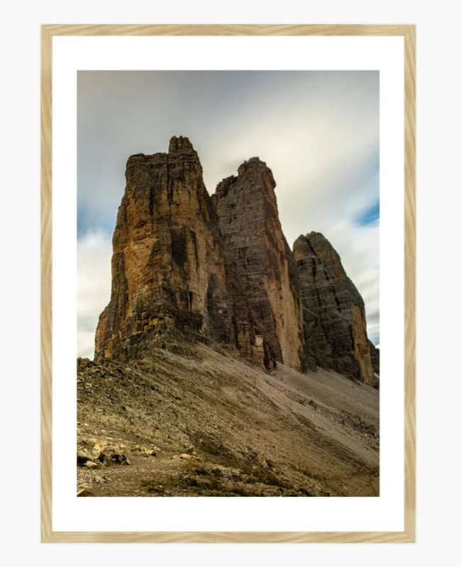 TRE CIME DI LAVAREDO dębowa rama.jpg