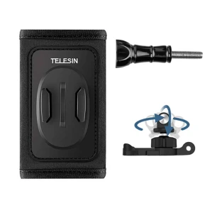 Mocowanie Telesin na pasek plecaka z uchwytem typu J-hook 360 do GoPro/Osmo Action (GP-BPM-005)
