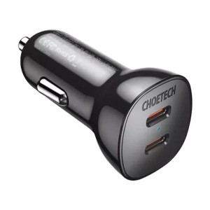 Ładowarka samochodowa Choetech TC0008 40W 2x USB-C