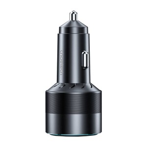 Ładowarka samochodowa Choetech TC0011 130W 2x USB C 1x USB A (czarna)